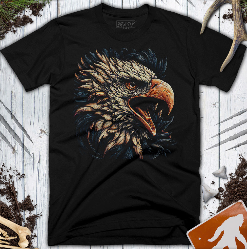 Screaming Eagle Head T-Shirt