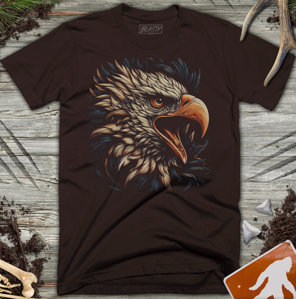 Screaming Eagle Head T-Shirt