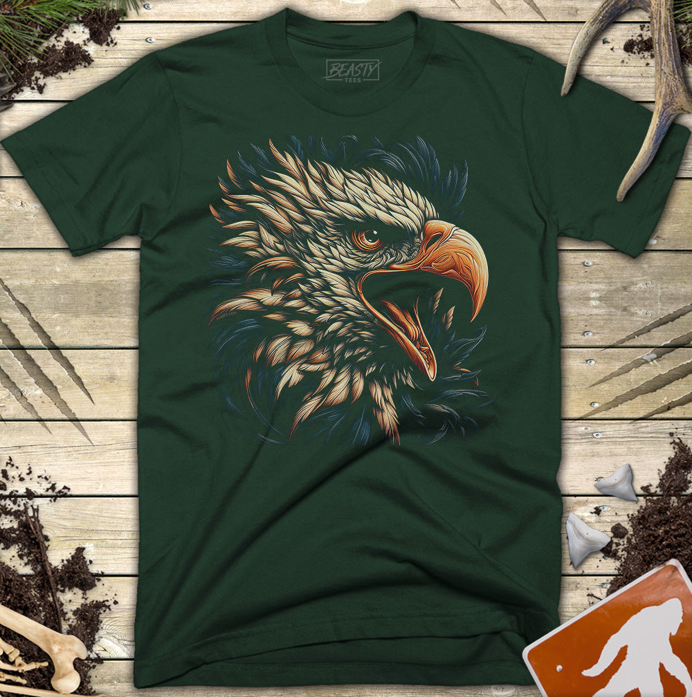Screaming Eagle Head T-Shirt