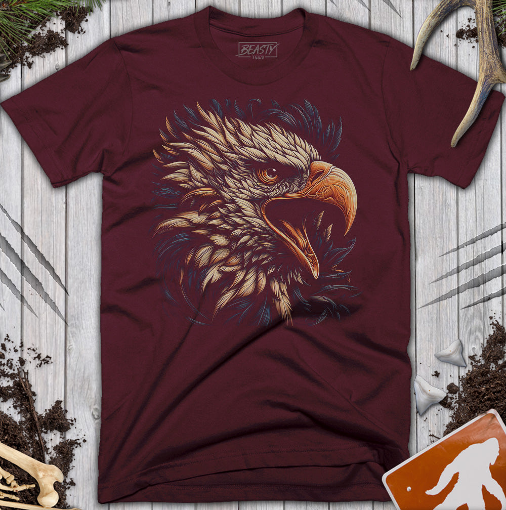 Screaming Eagle Head T-Shirt