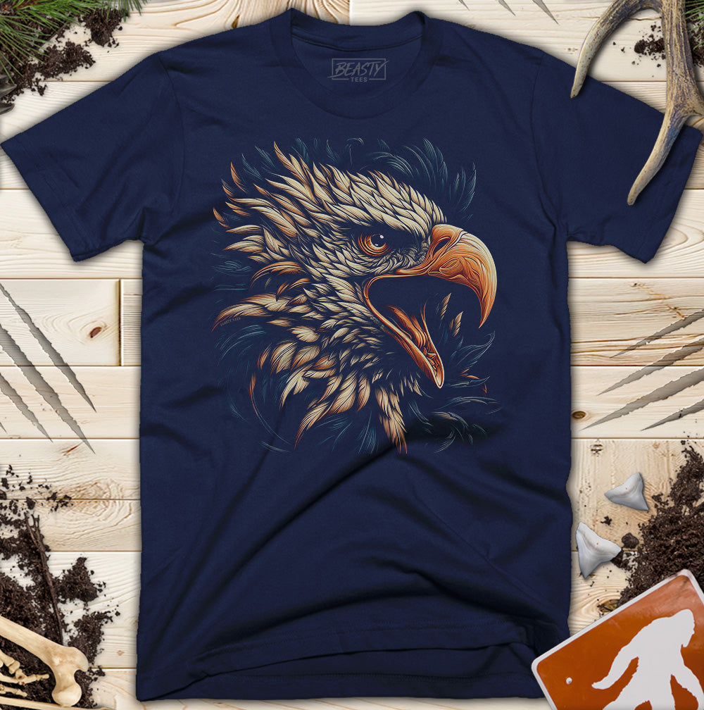 Screaming Eagle Head T-Shirt