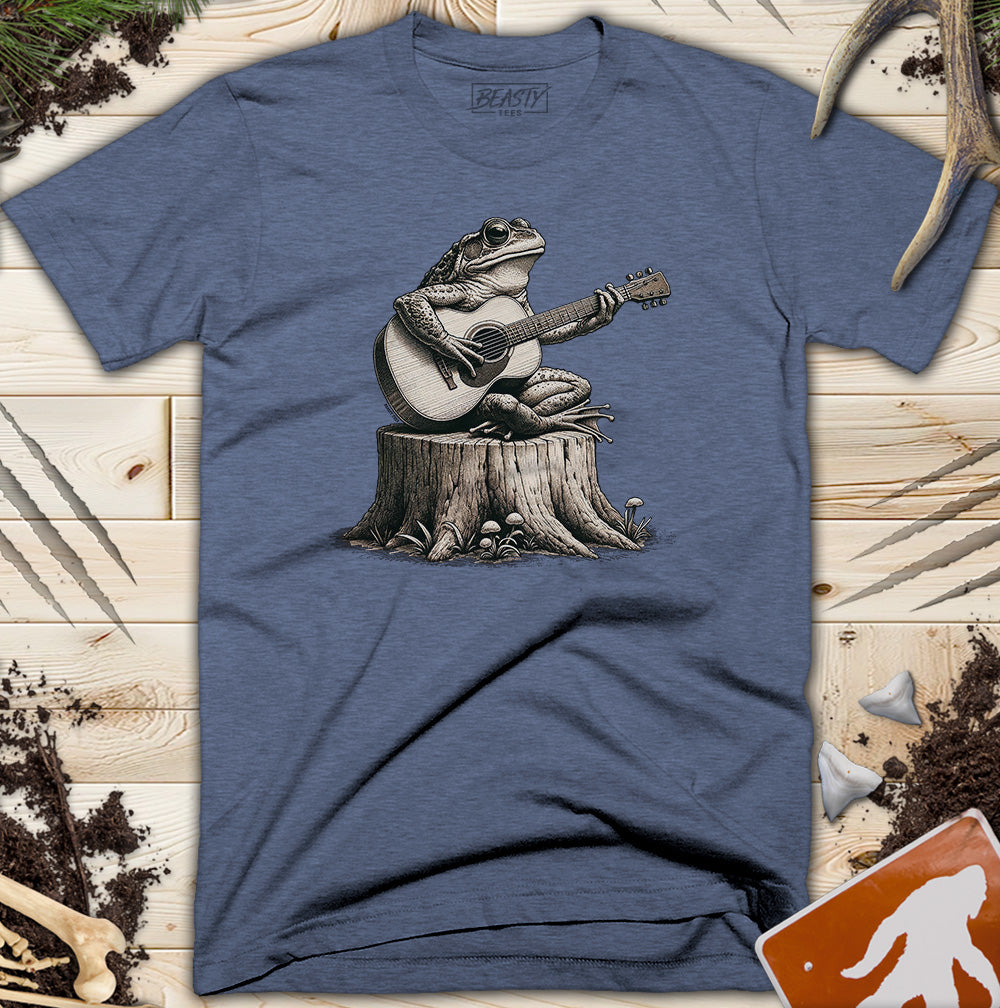 Frog Playing Guitar T-Shirt