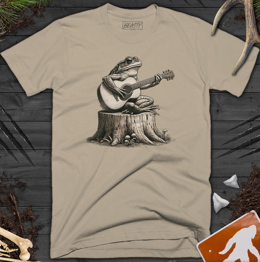Frog Playing Guitar T-Shirt