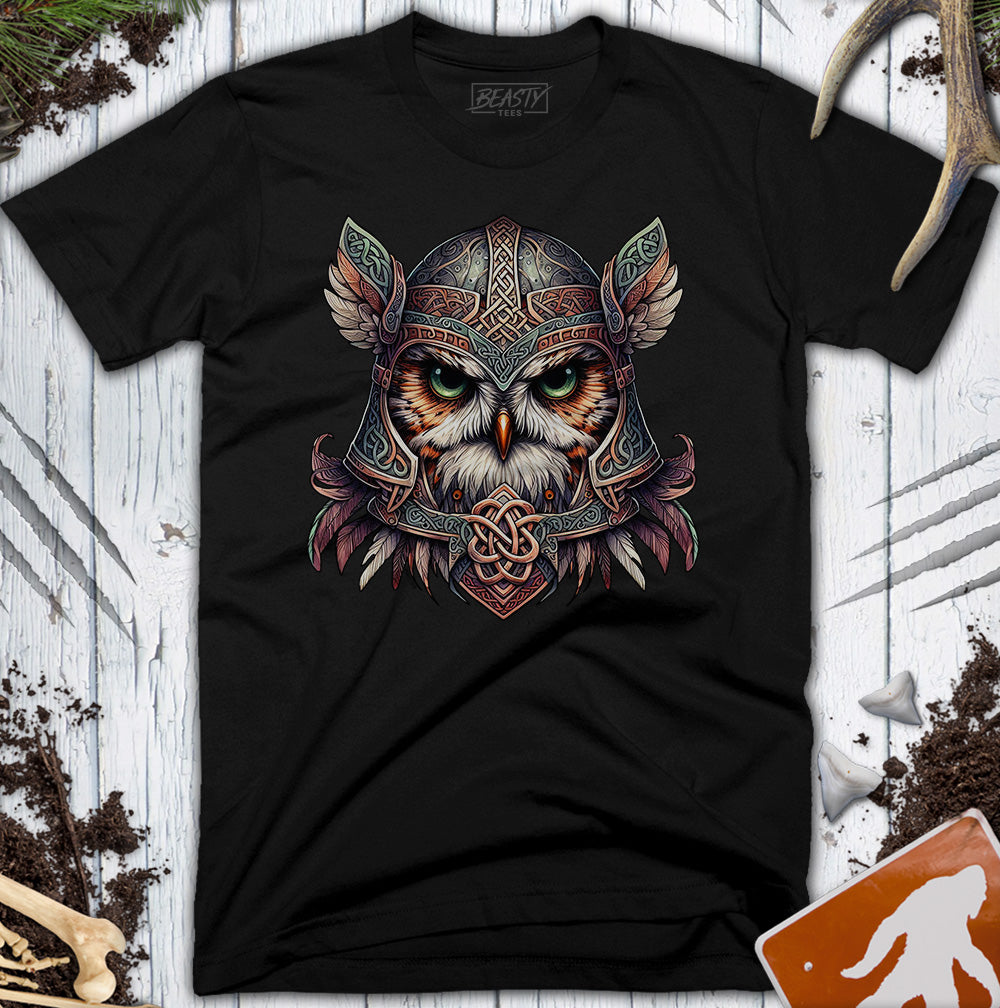 Celtic Night Owl Warrior T-Shirt