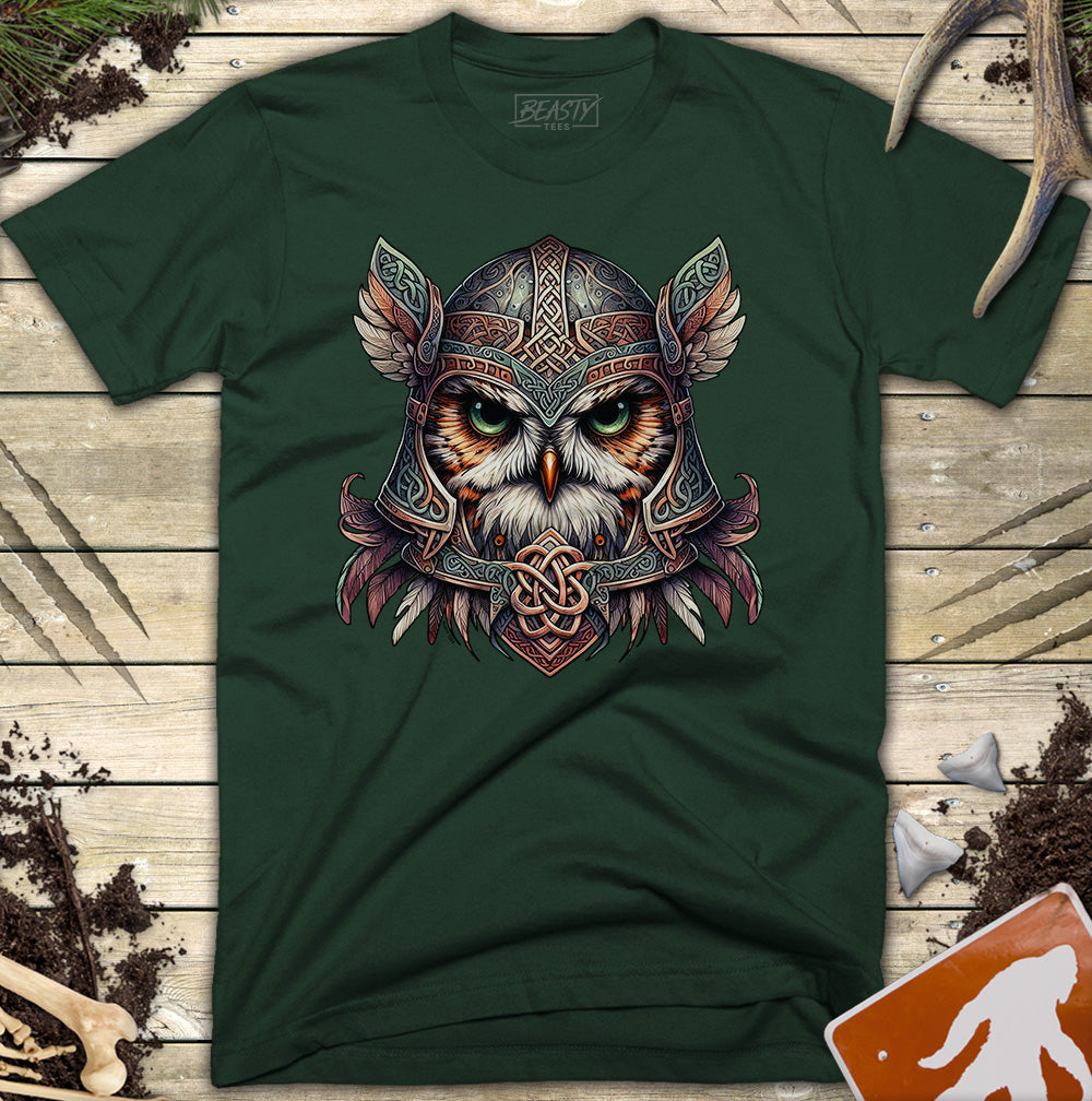 Celtic Night Owl Warrior T-Shirt