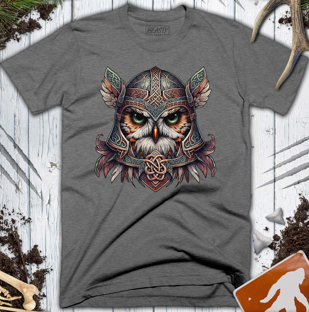 Celtic Night Owl Warrior T-Shirt
