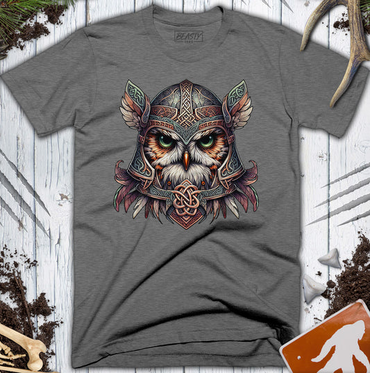 Celtic Night Owl Warrior T-Shirt