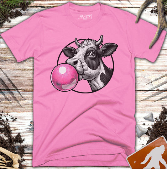 Cow Bubble Gum Bubble T-Shirt