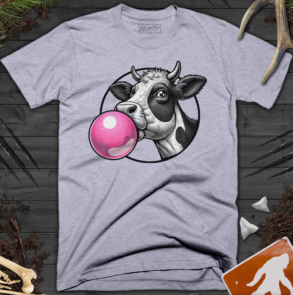 Cow Bubble Gum Bubble T-Shirt