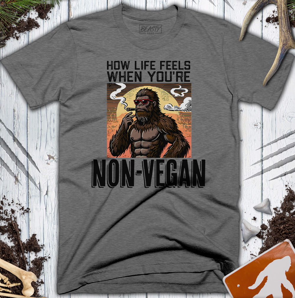 Non-Vegan Bigfoot T-Shirt