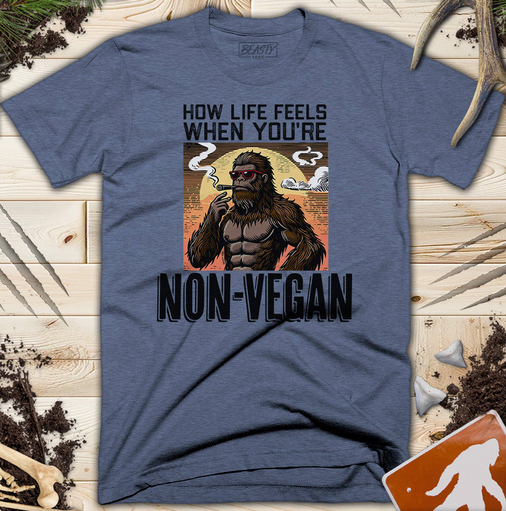 Non-Vegan Bigfoot T-Shirt