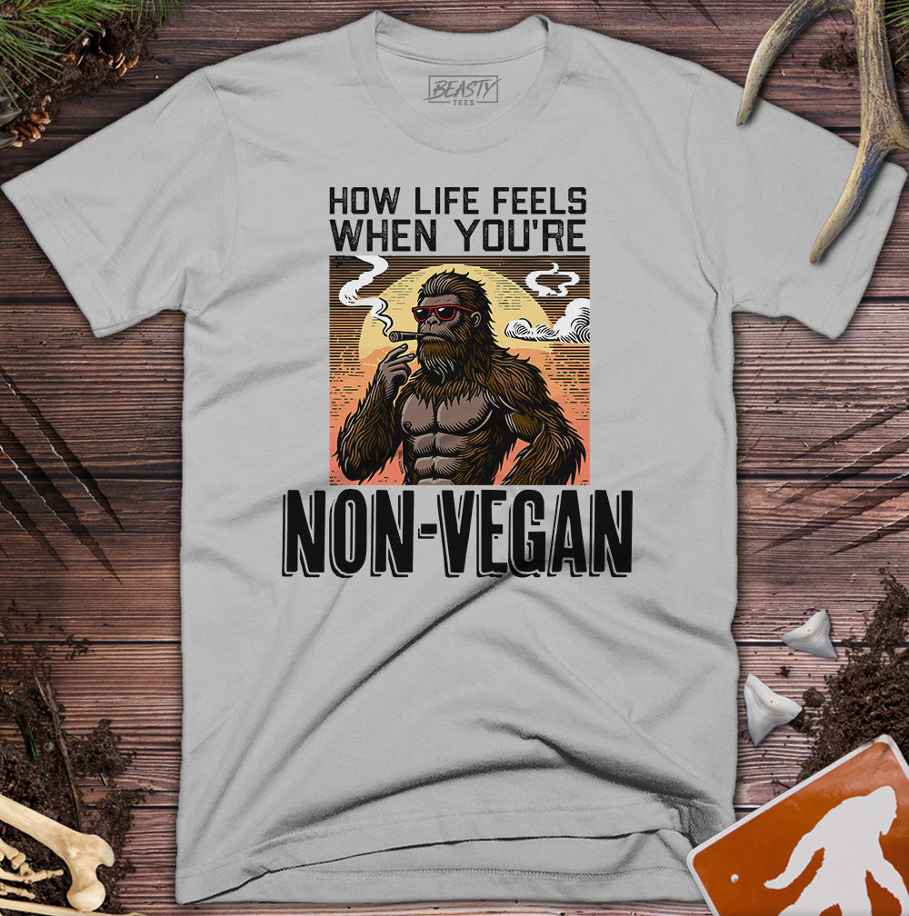 Non-Vegan Bigfoot T-Shirt