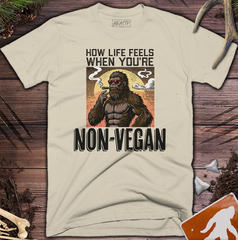 Non-Vegan Bigfoot T-Shirt