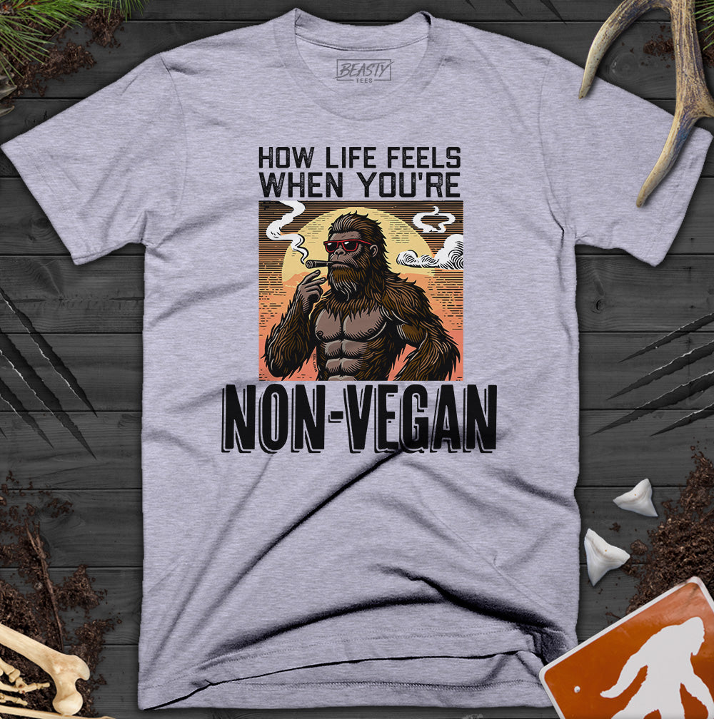 Non-Vegan Bigfoot T-Shirt