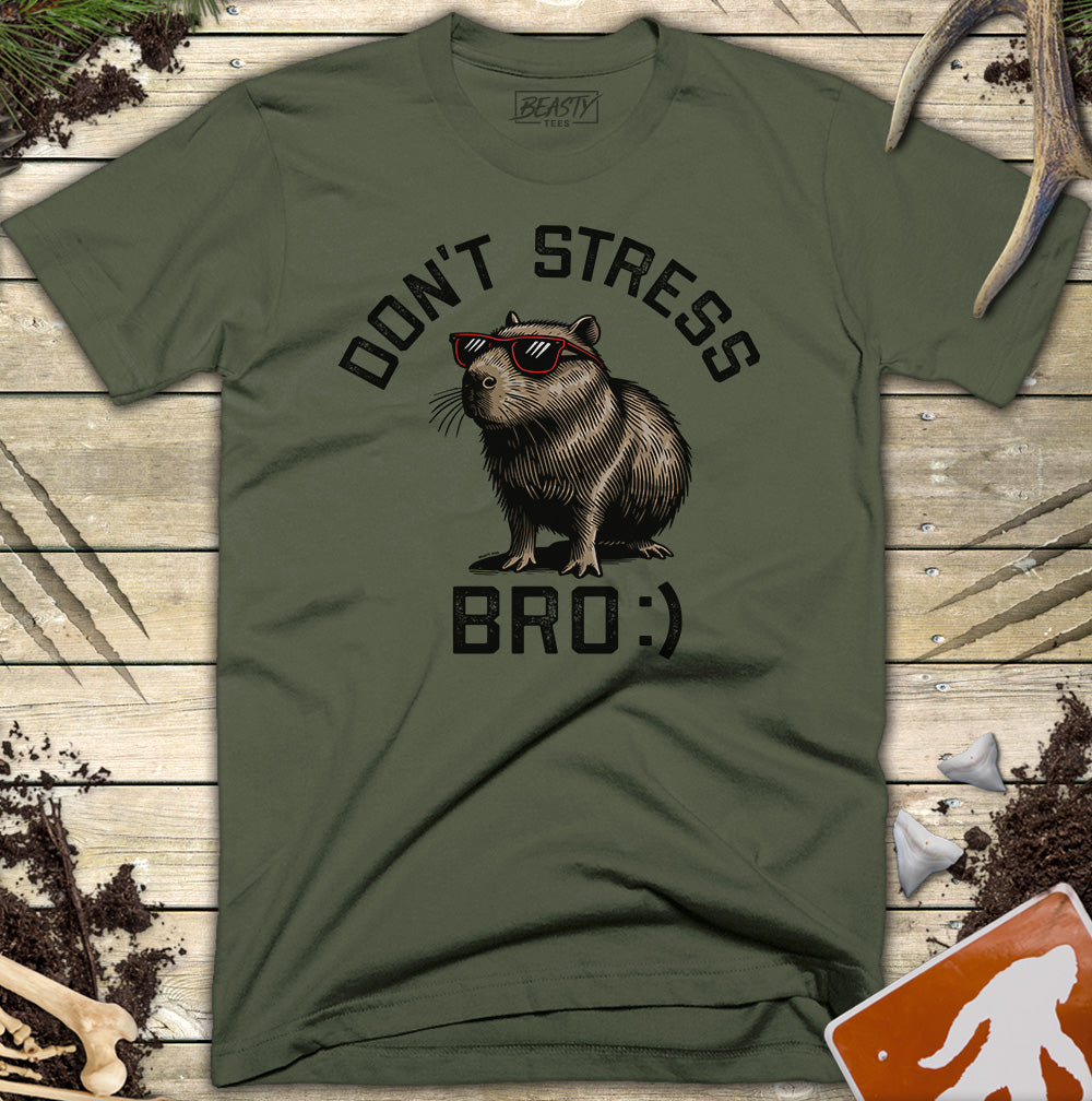 Don't Stress Capybara T-Shirt