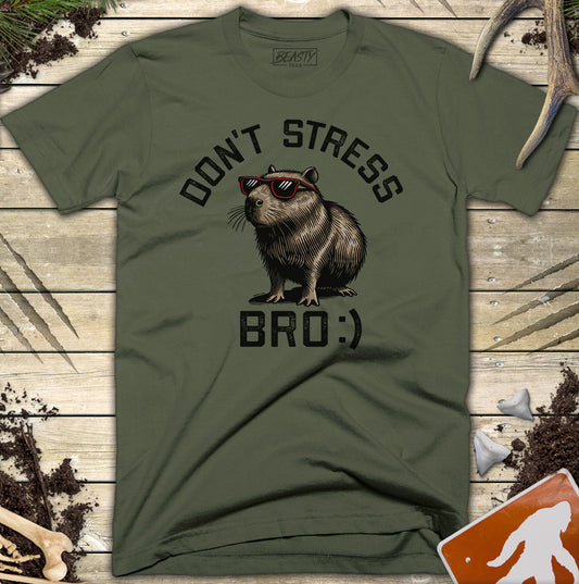 Don't Stress Capybara T-Shirt