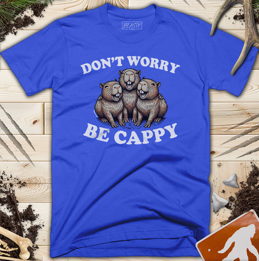 Don't Worry Be Cappy - Cute Capybara T-Shirt