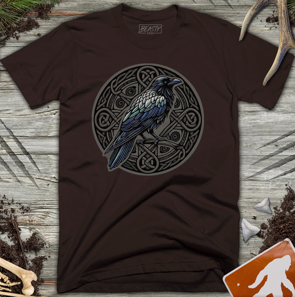 Celtic Raven Crow T-Shirt