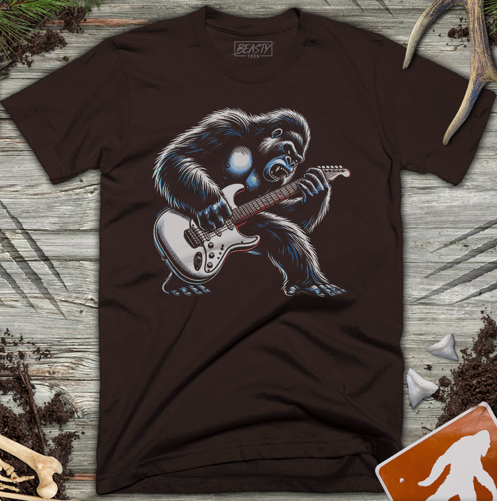 Electric Guitar Gorilla T-Shirt
