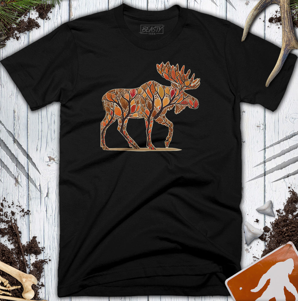 Fall Foliage Moose T-Shirt