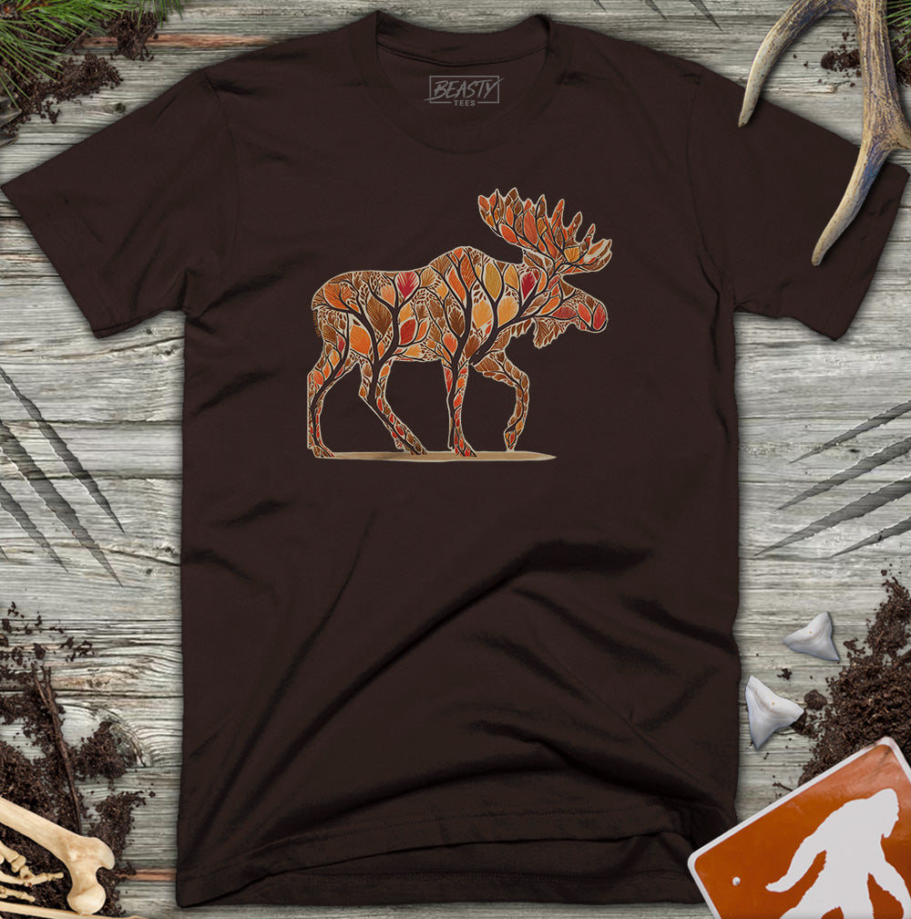 Fall Foliage Moose T-Shirt
