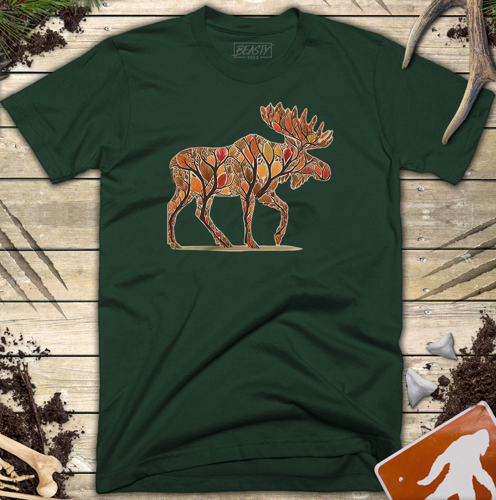 Fall Foliage Moose T-Shirt