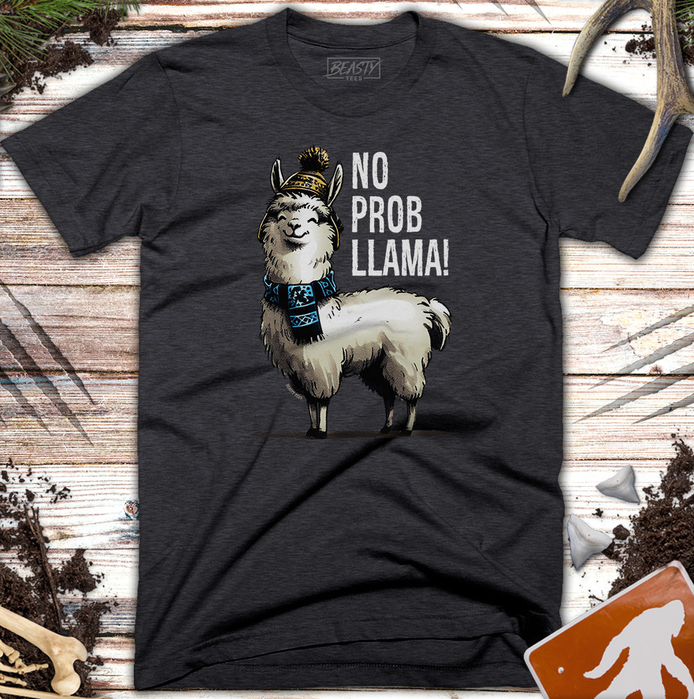 No Probllama Llama T-Shirt