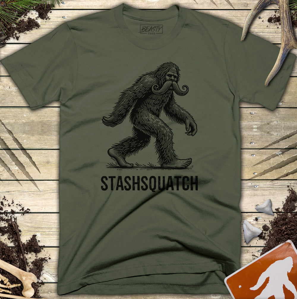 Bigfoot Stashsquatch T-Shirt