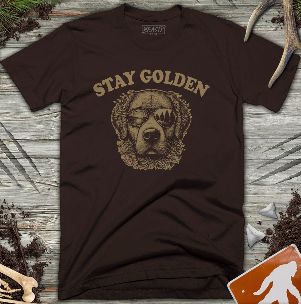Stay Golden Retriever T-Shirt