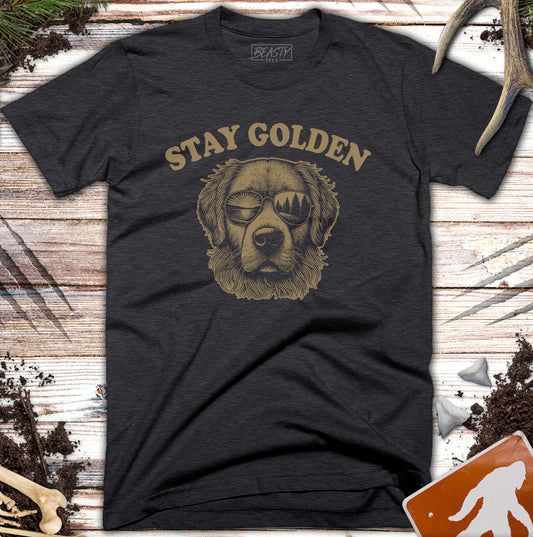 Stay Golden Retriever T-Shirt