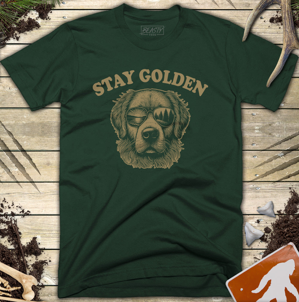 Stay Golden Retriever T-Shirt