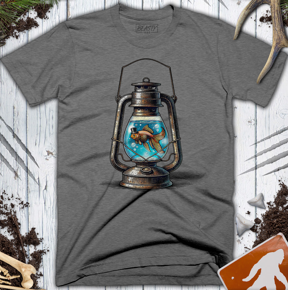 Vintage Lantern Goldfish T-Shirt