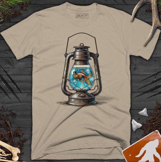 Vintage Lantern Goldfish T-Shirt