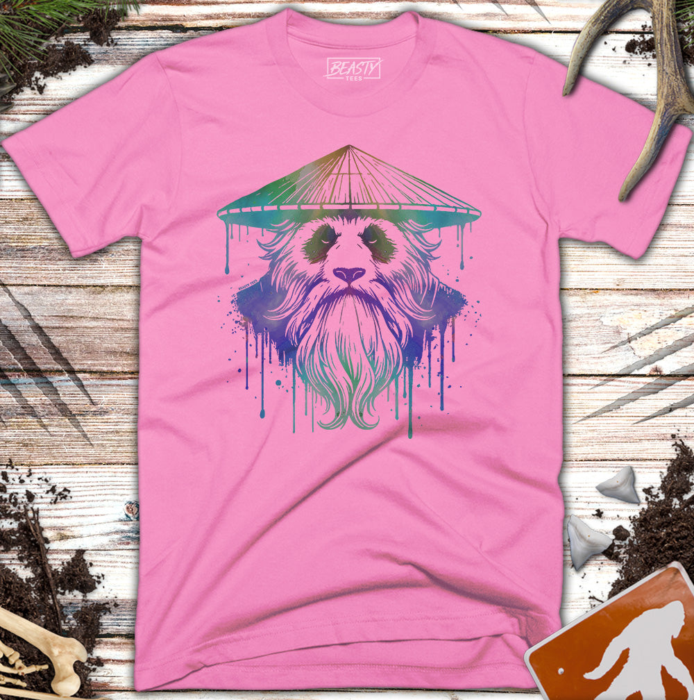 Paint Drip Samurai Panda T-Shirt