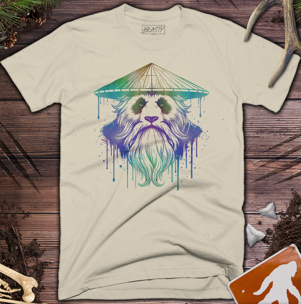 Paint Drip Samurai Panda T-Shirt
