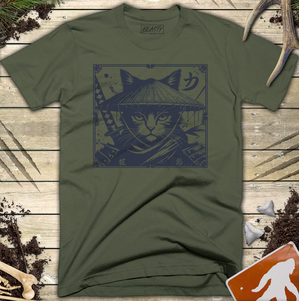 Samurai Cat T-Shirt