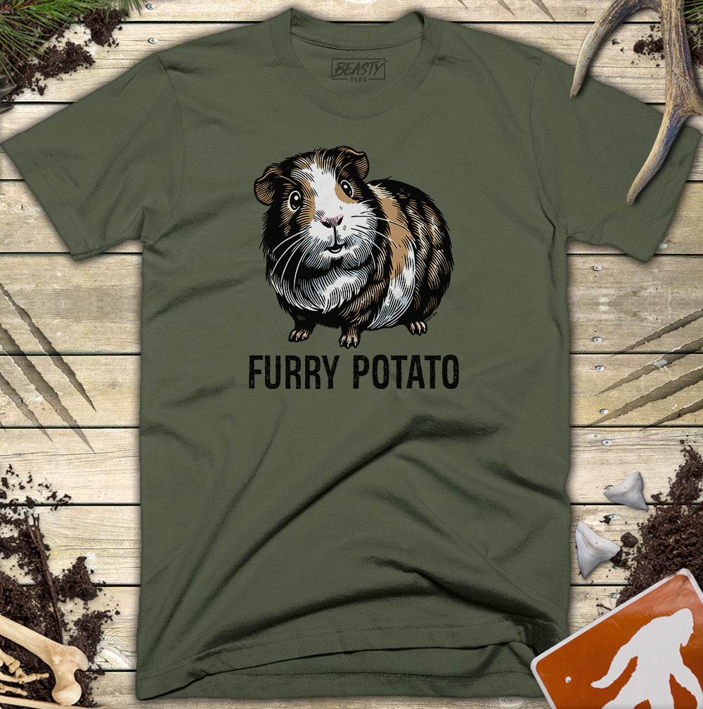 Furry Potato Guinea Pig T-Shirt