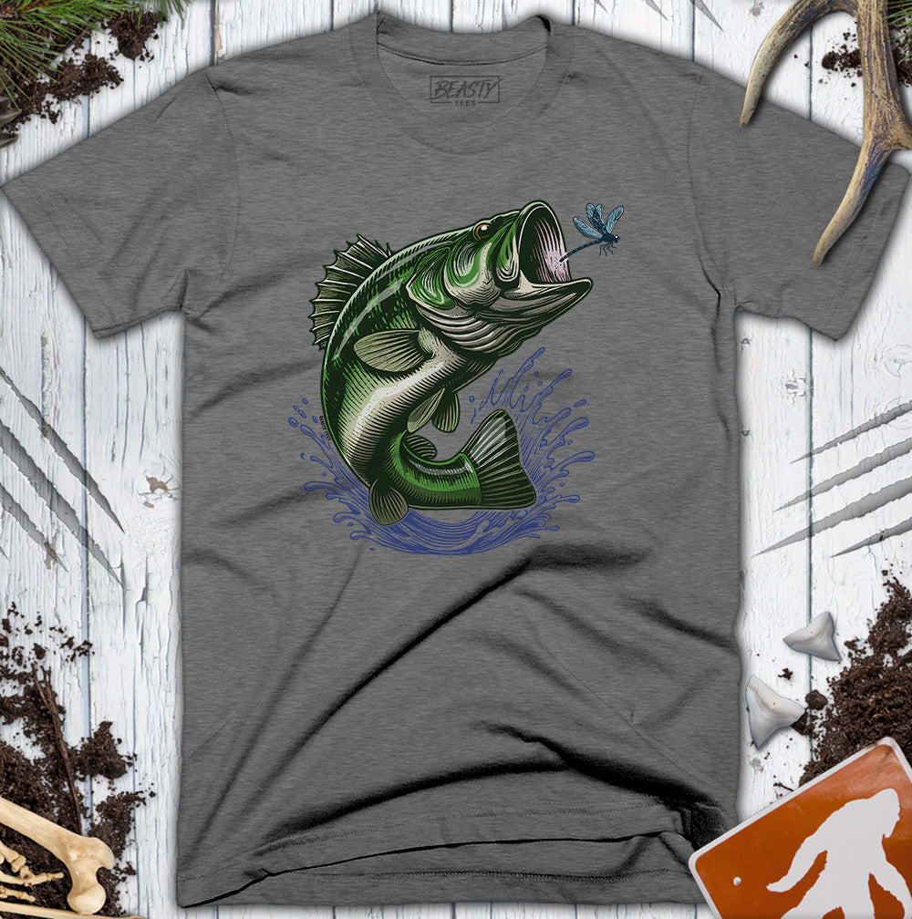 Leaping Largemouth Bass T-Shirt
