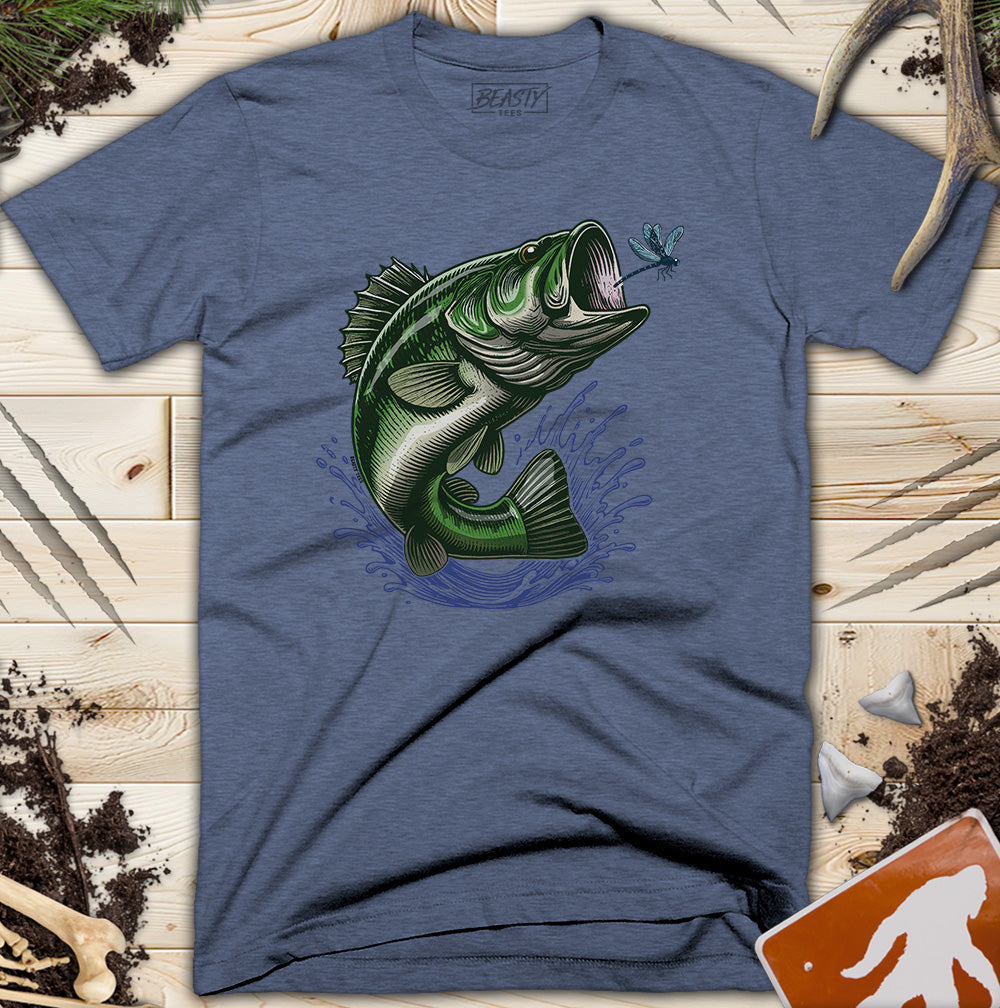 Leaping Largemouth Bass T-Shirt