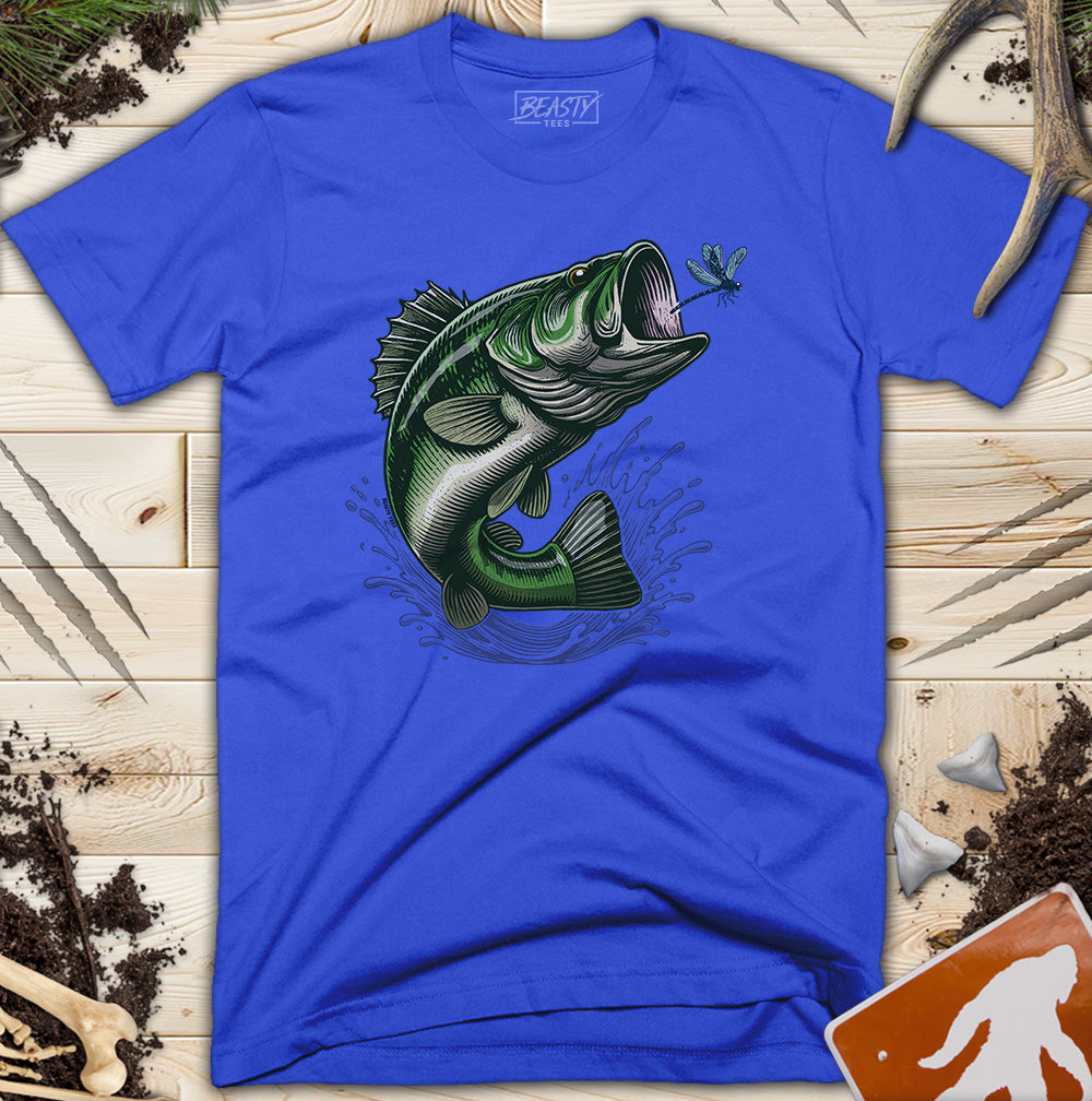 Leaping Largemouth Bass T-Shirt