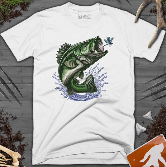 Leaping Largemouth Bass T-Shirt
