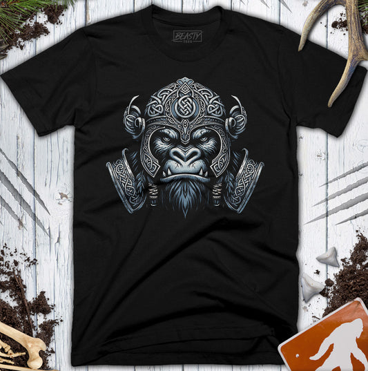 Celtic Warrior Gorilla T-Shirt