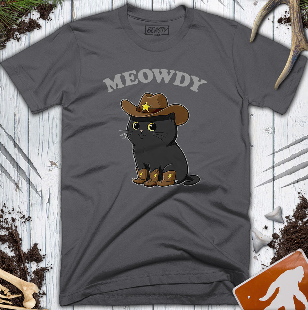 Cowboy Cat Meowdy T-Shirt