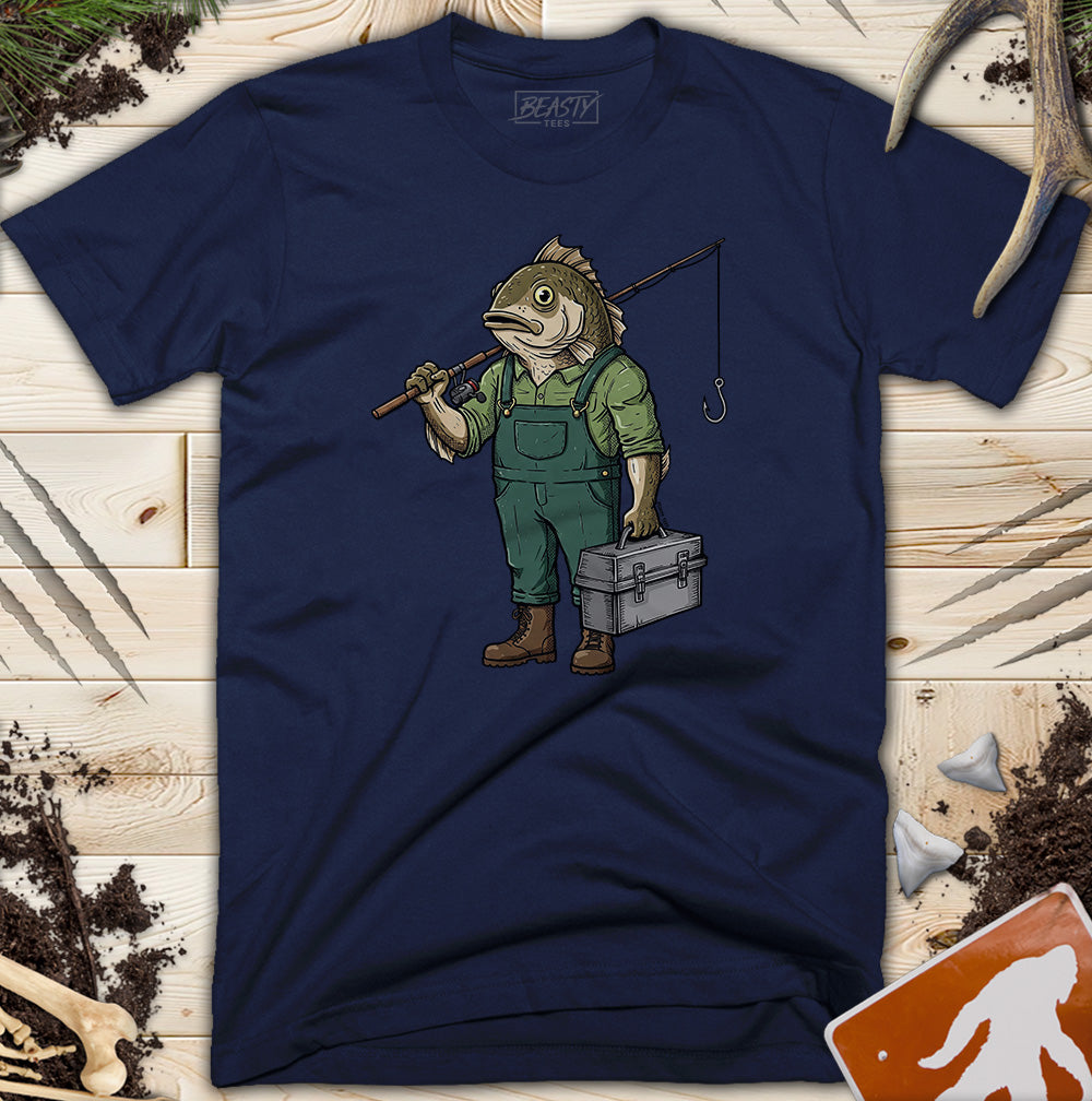 Fish Man Fisherman T-Shirt