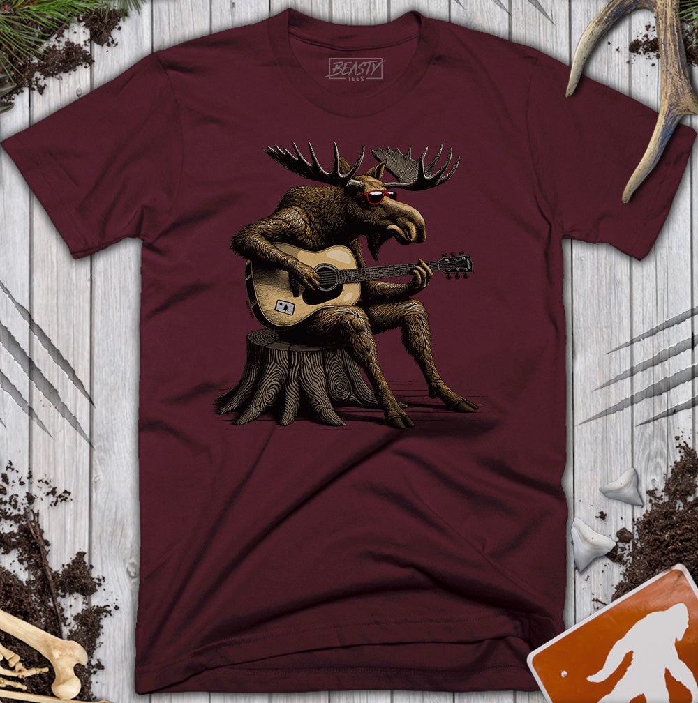 Moose Guitarist T-Shirt