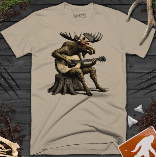 Moose Guitarist T-Shirt