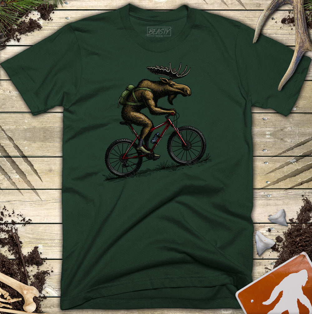 Mountain Bike Moose T-Shirt